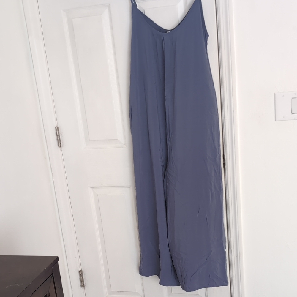 Gray- Blue Oversized Jumper